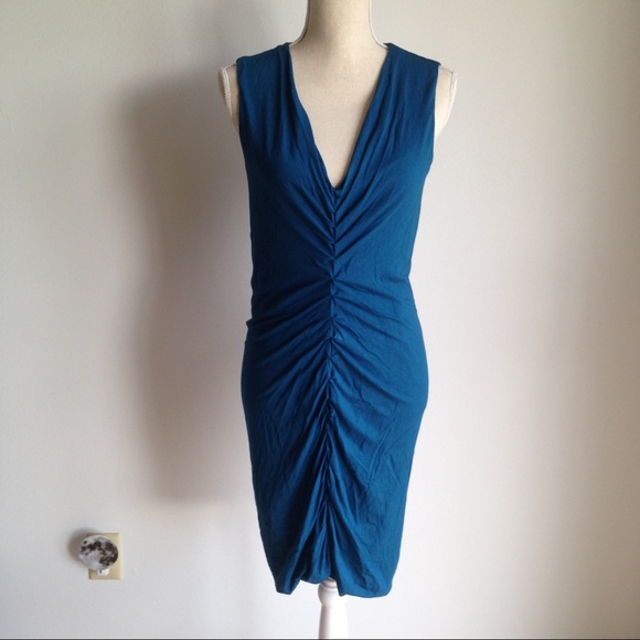 Love Moschino Dresses & Skirts - Love Moschino v-neck gathered dress
